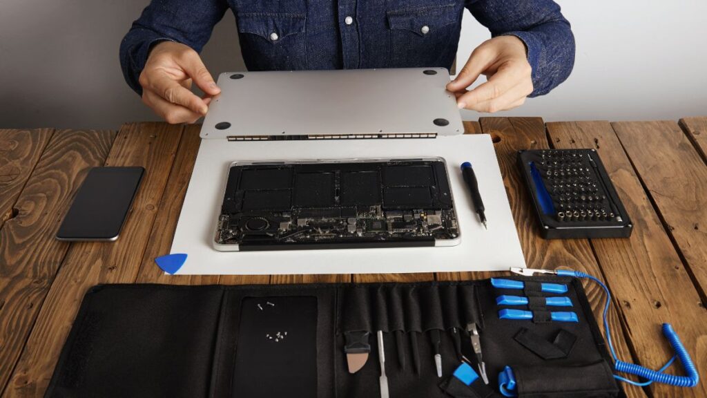 consertando mackbooks